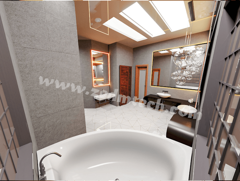 3DS Max architecture design rendering