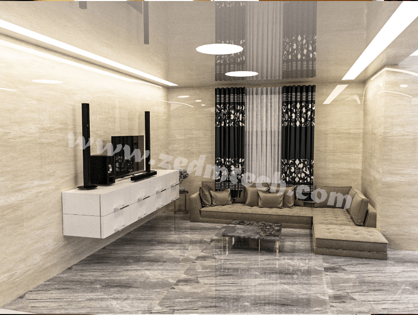 3D visual rendering example