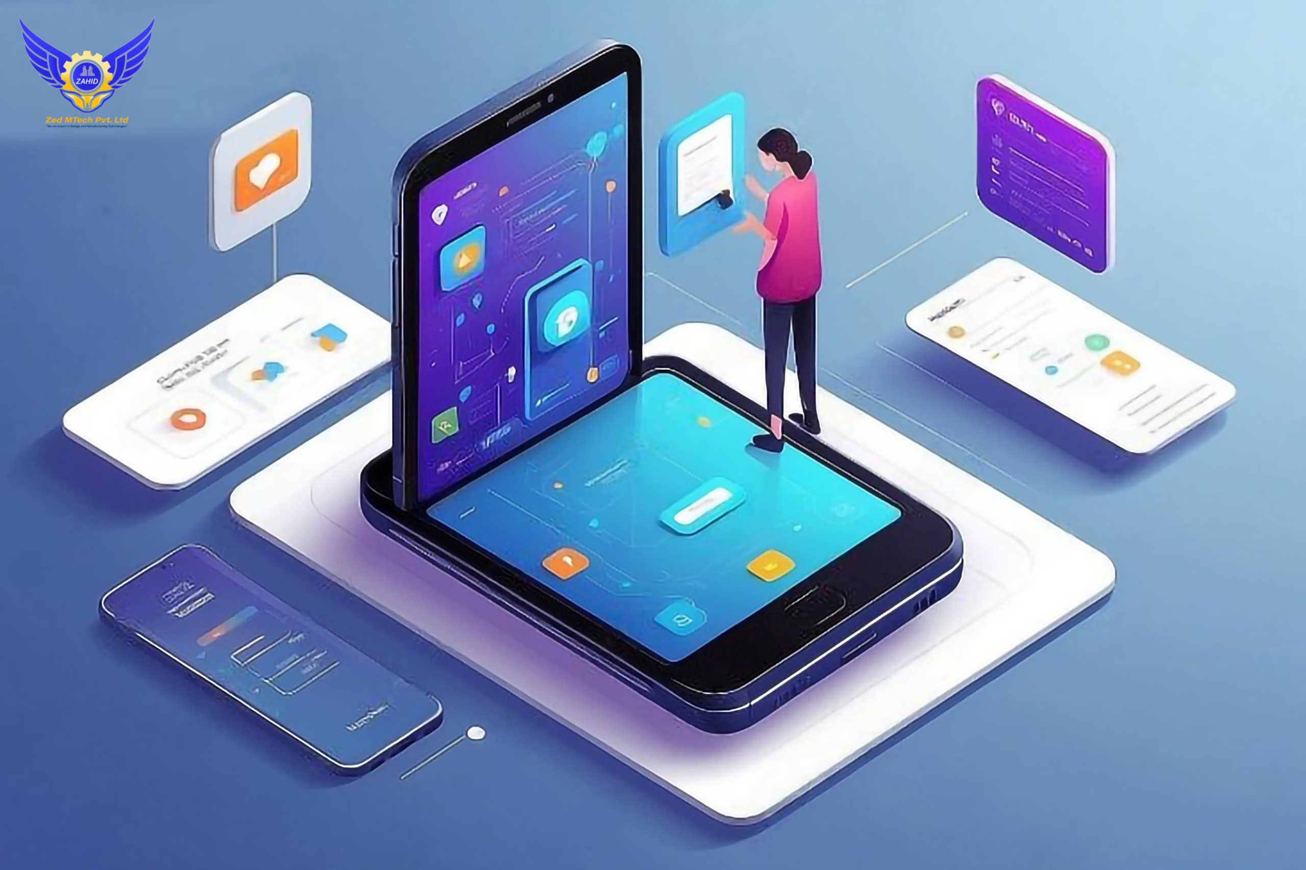 Web and mobile app development for IT solutions